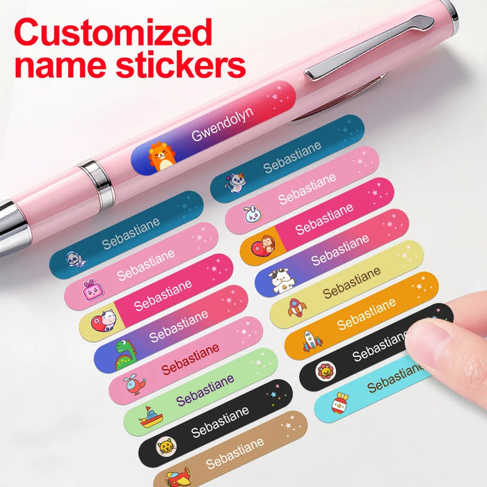 NameSplash™ Personalized Kids Sticker Labels