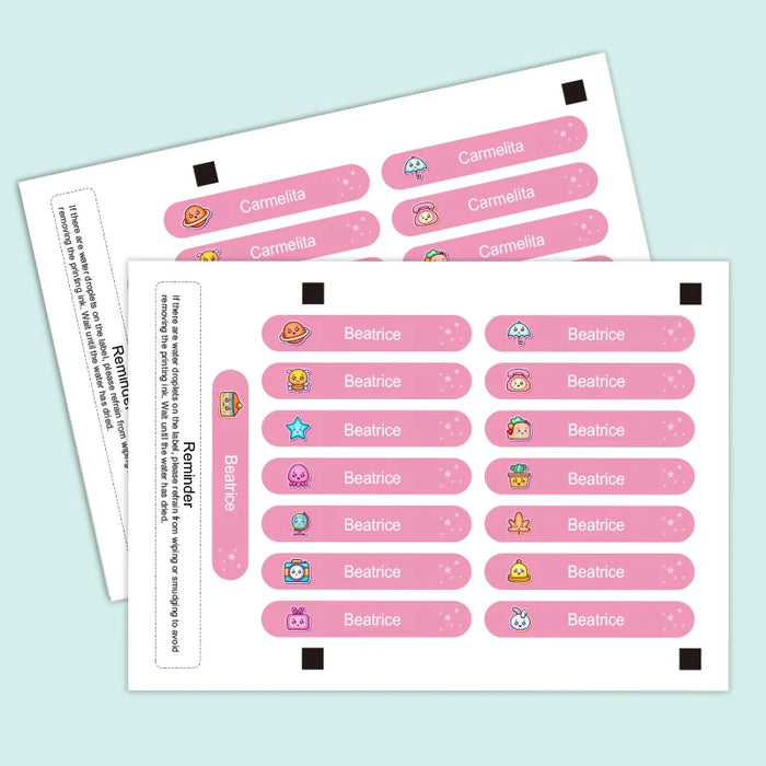 NameSplash™ Personalized Kids Sticker Labels